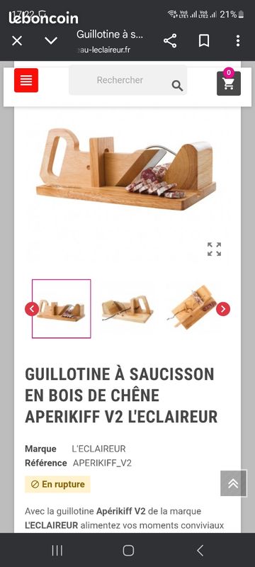 Guillotine à saucisson l'éclaireur (image 5)