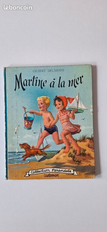 Ancien Puzzle Martine à L'école N21 Collection Farandole 1970 Casterman