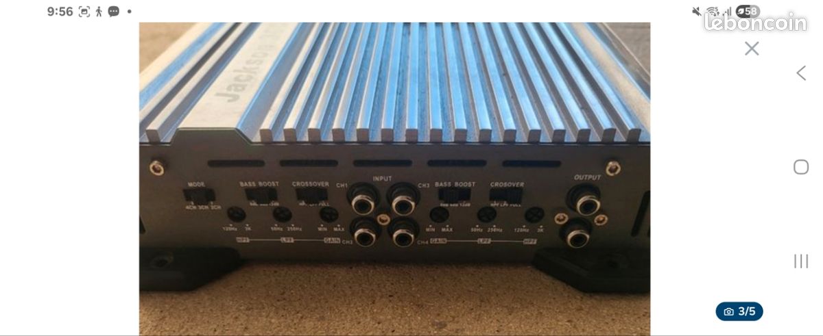 Amplificateur Linéaire HF – 4 Tubes 6LB6, Style Elkin ESC (occasion, Bon état)
