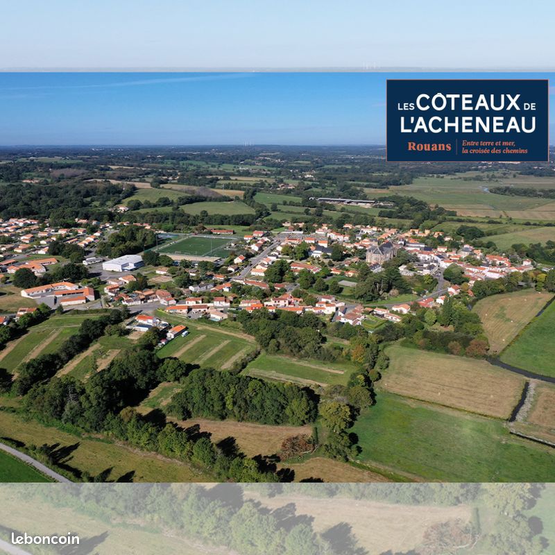 Votre terrain à bâtir viabilisé à Rouans : Les Côteaux de l’Acheneau - DISPONIBLE · 77 000 €