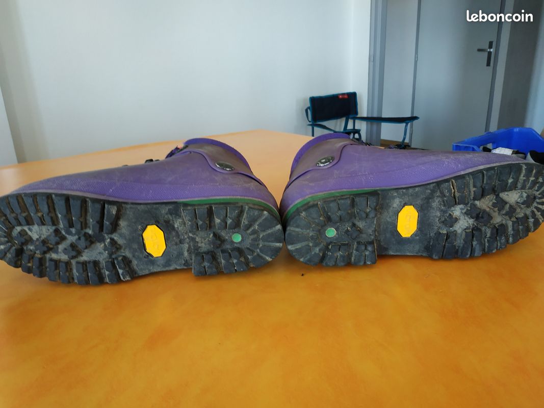 Chaussures De Montagne Hivernales – K O F L A C H – Pointure 41 – Violet – Fabriquées Italie