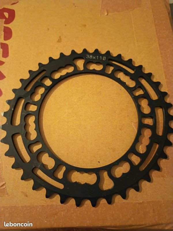 Plateau Stronglight 100 LX - 48 Dents, BCD 86 Mm - Finition Polie - Neuf (NOS) - Pour Vélo De Route