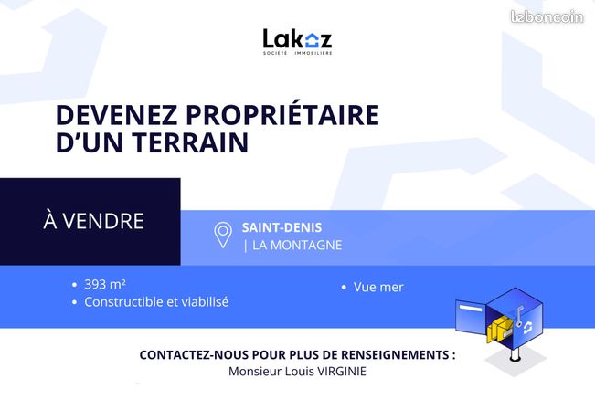 Terrain 393 m² La Montagne