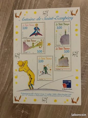 Timbre RFA Allemagne 2014 - Le Petit Prince Saint-Exupéry - N° 3104 Complet - Neuf Avec Gomme Originale - Pour Collectionneurs