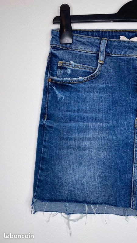 Jupe en jean Zara (image 3)