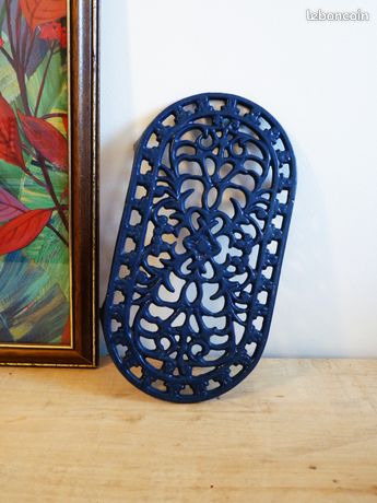 Lot De 2 Dessous De Plat Metal Forme Rosace