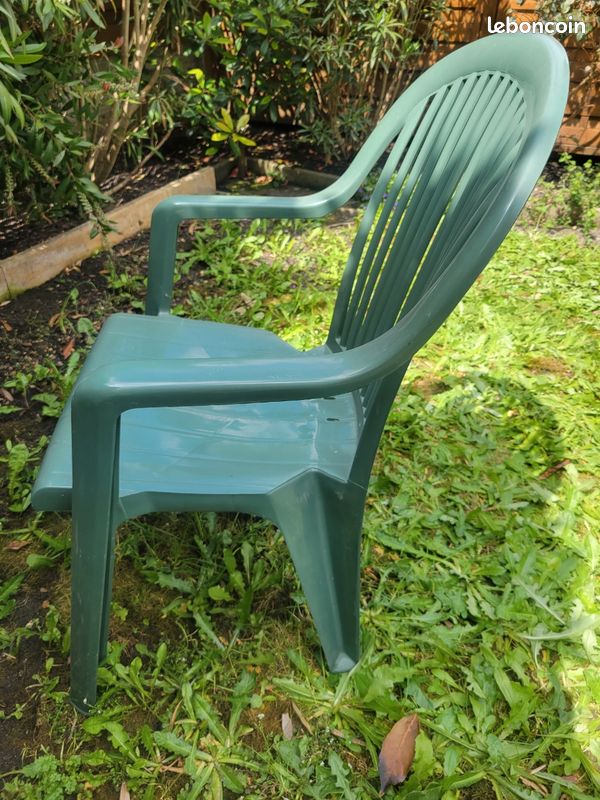 Lot de 2 chaises de jardin (image 2)
