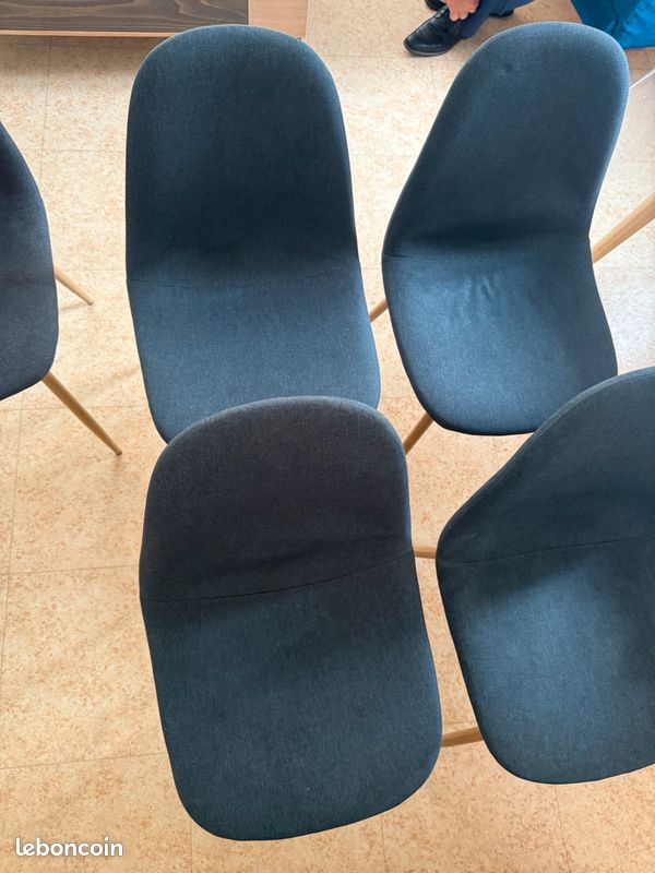 Lot 6 chaises maison du monde scandinave (image 2)