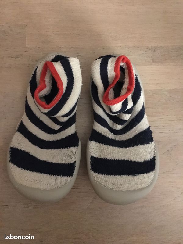 Chaussons Collegian 24/25 rayé (image 1)