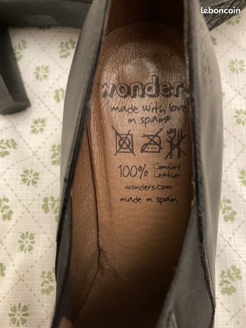 Bottines cuir noir (image 4)
