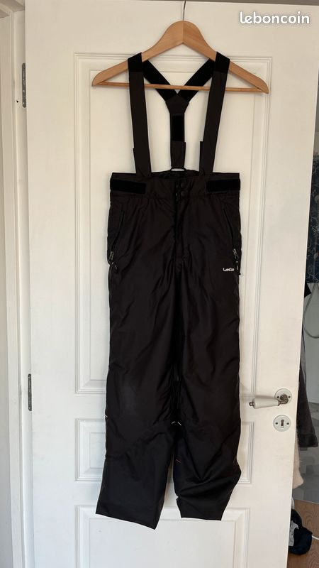 Pantalon ski enfant Decathlon noir 8 ans (image 1)