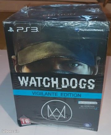 Jeu Watch Dogs Pour PlayStation 3 - Version PAL Complète - État Très Bon - Éditeur Ubisoft