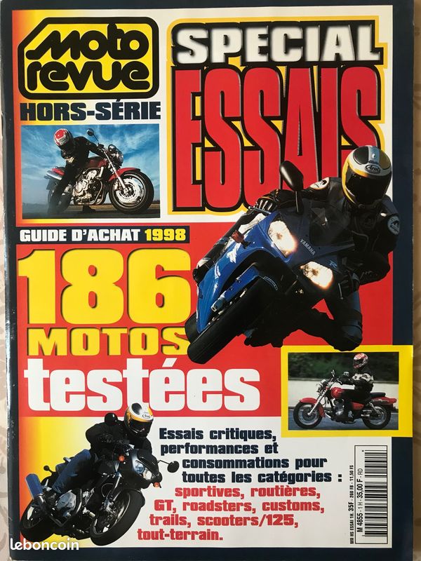MOTO REVUE spécial essais 1998 (image 1)