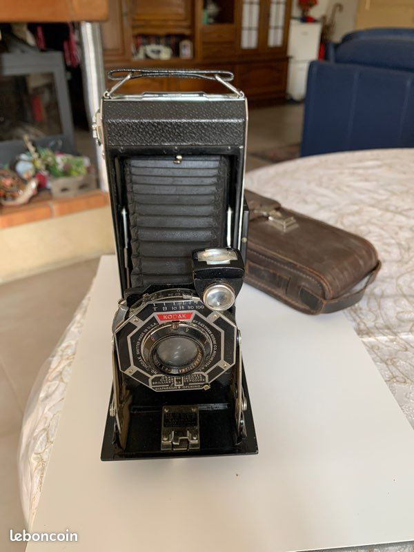 Sacoche Appareil Photo Kodak – Moyen – Noir – Très Bon état – Sacoche Ceinture Bonus Incluse