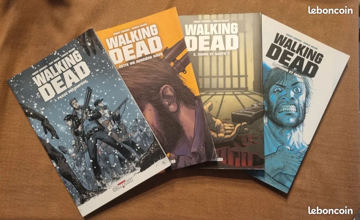 Comics The Walking Dead tome 1 à 4 (image 1)