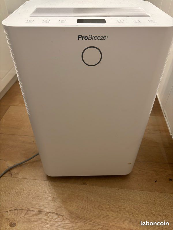 Déshumidificatr premium 20L avec mode séchage spécial en un clic