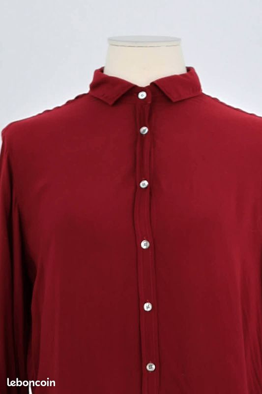 Chemise Hartford Pour Homme - Taille M - Bleu - Coton - Neuf Avec étiquettes