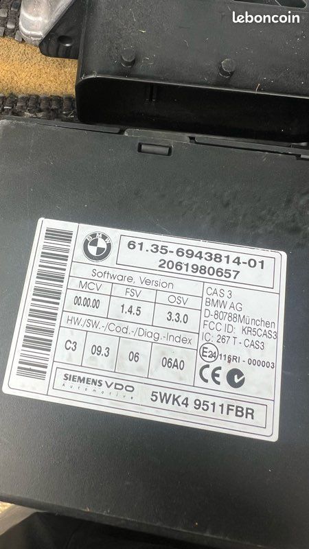Kit De Démarrage (Démarreur) Pour BMW Série 1 E87 Phase 1 - Réf. 13617808124 - Occasion Bon état