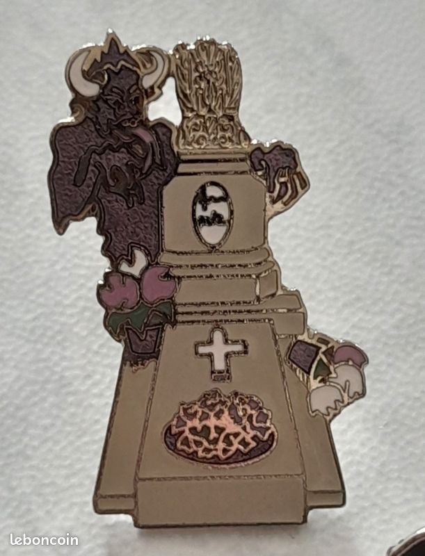 Pin's Moto / Motocross – Signé Démons Et Merveilles – Vintage