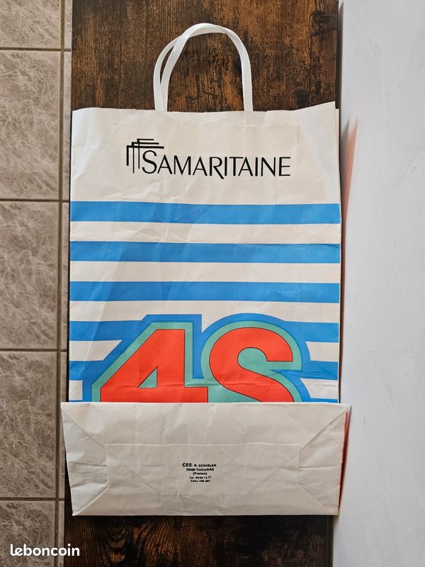 Porte-colis vintage français/Anse pour colis Au Printemps