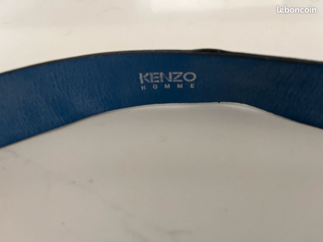 3 ceintures homme en cuir taille 85, 90 dont une Kenzo et une Losco (image 5)