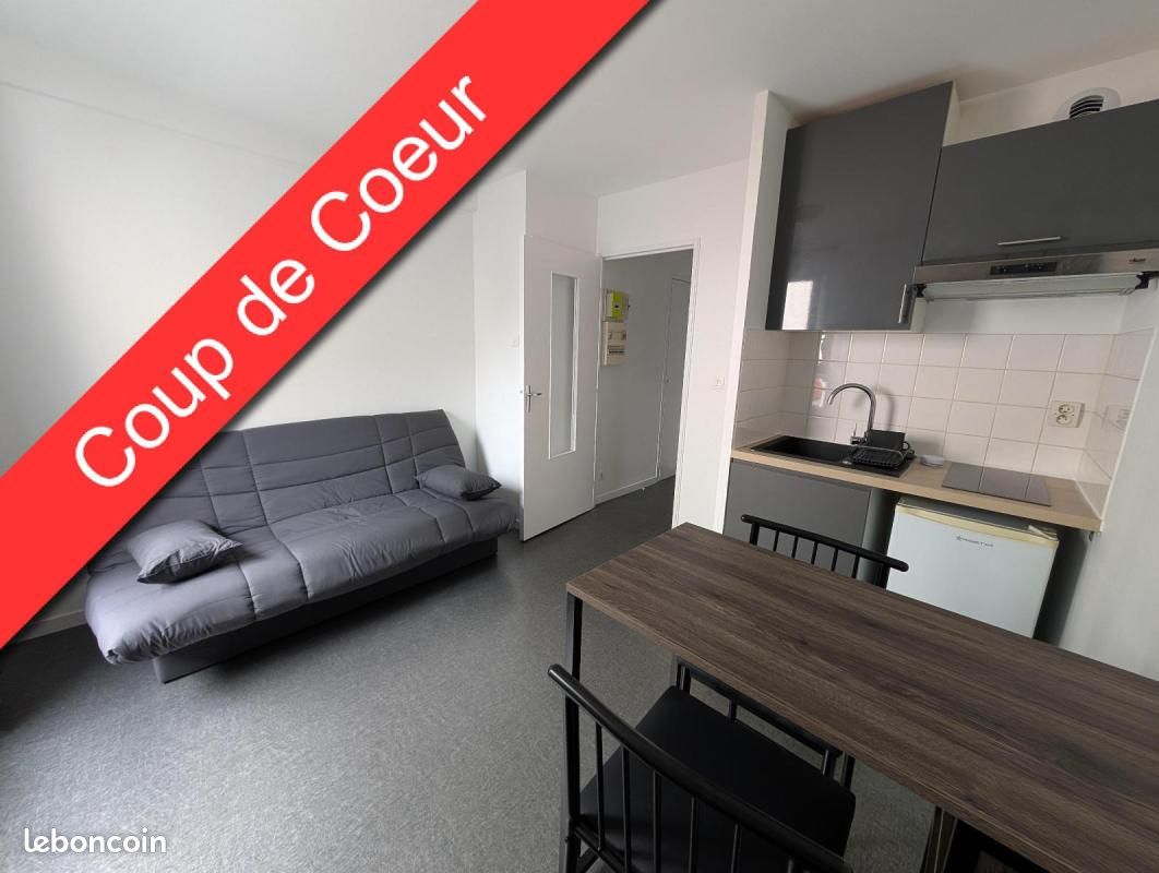 Appartement 1 pièce 15 m² · à Tours · 15 m² · 495 €