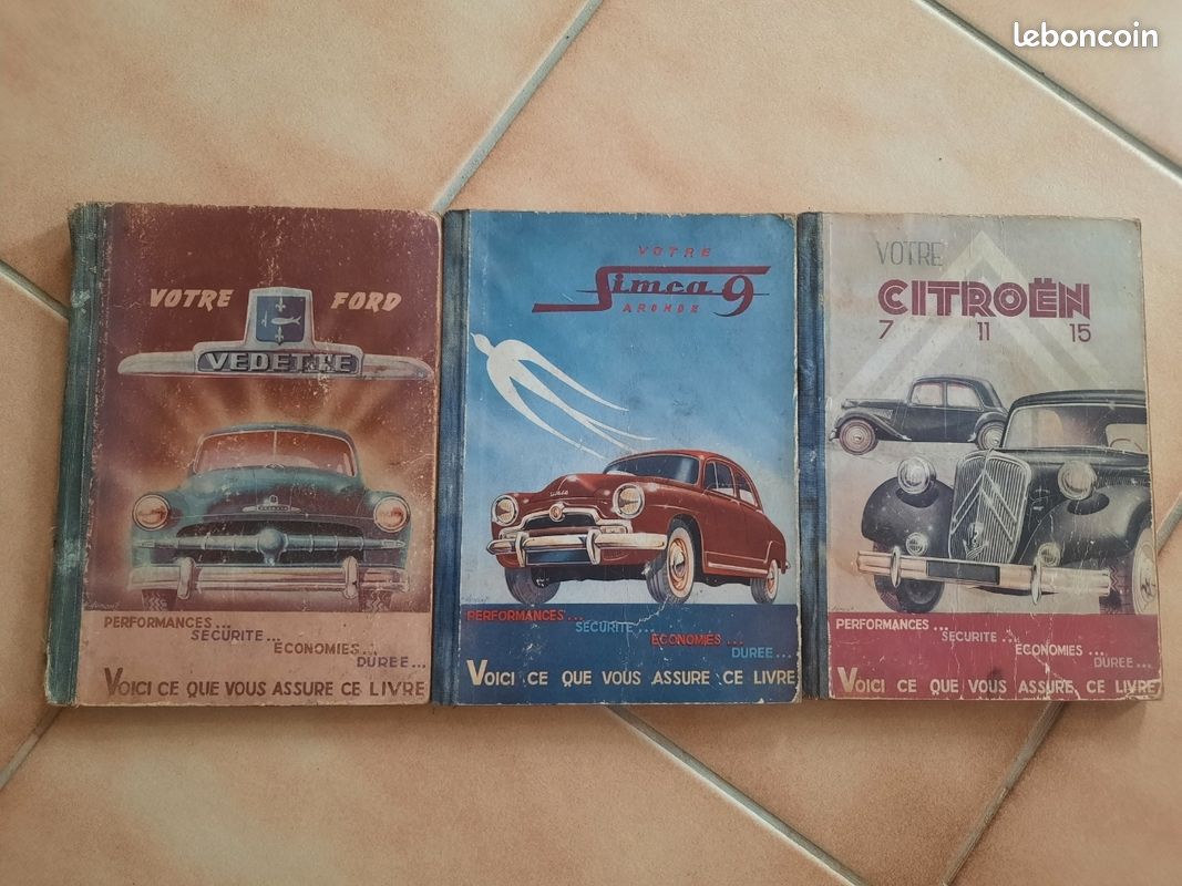 Lot de guides techniques anciens (image 1)