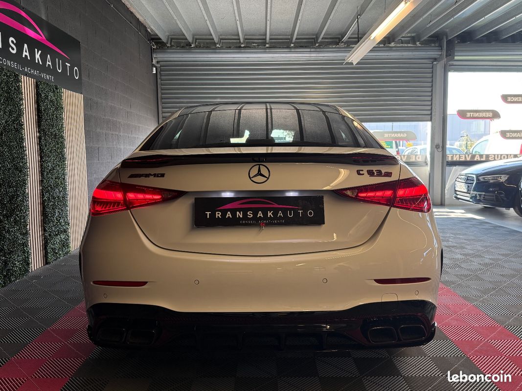 MERCEDES CLASSE C AMG 63 S E Performance 9G-Tronic 4Matic+ ORIGINE FRANCE - 1ERE MAIN (image 4)