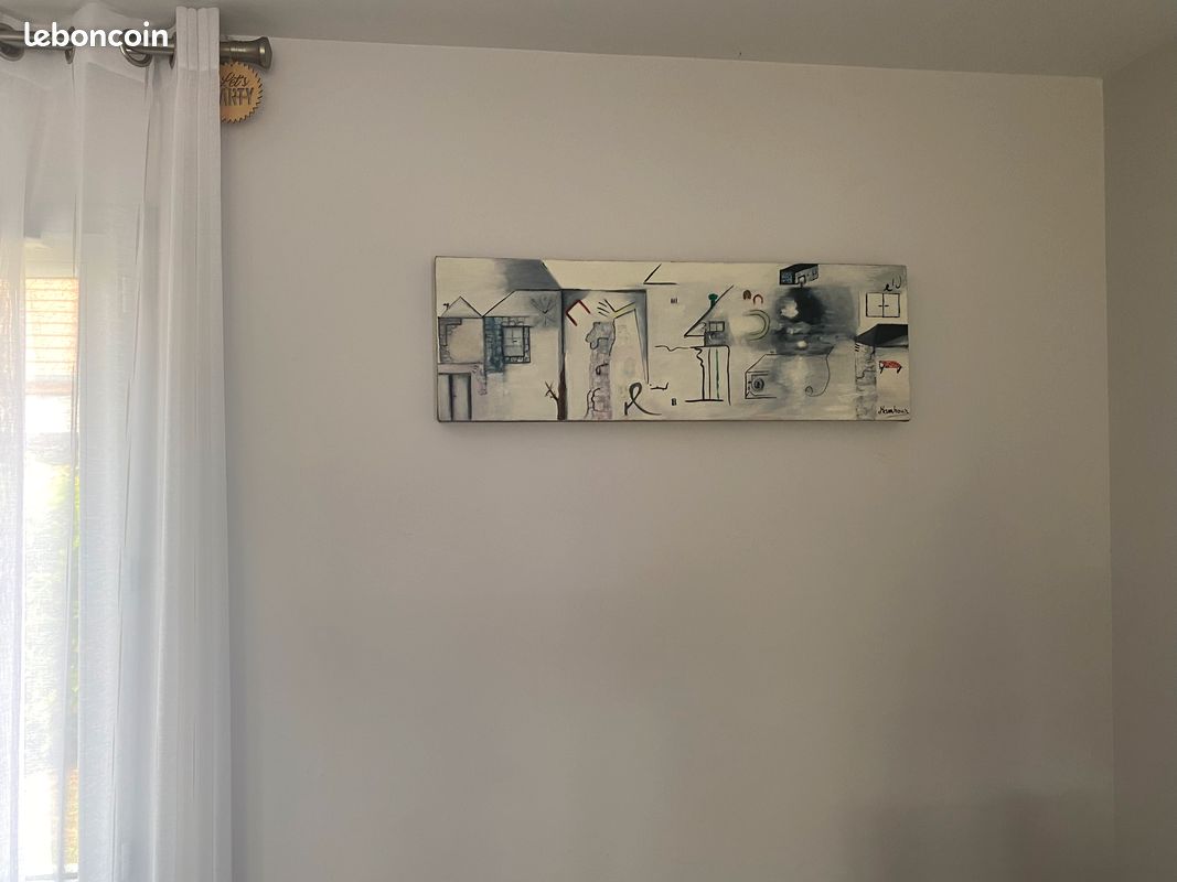 Toile Tableau 12 mois de construction (image 1)