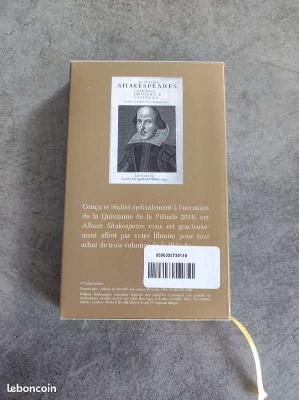 Album Shakespeare - Pléiade (image 3)