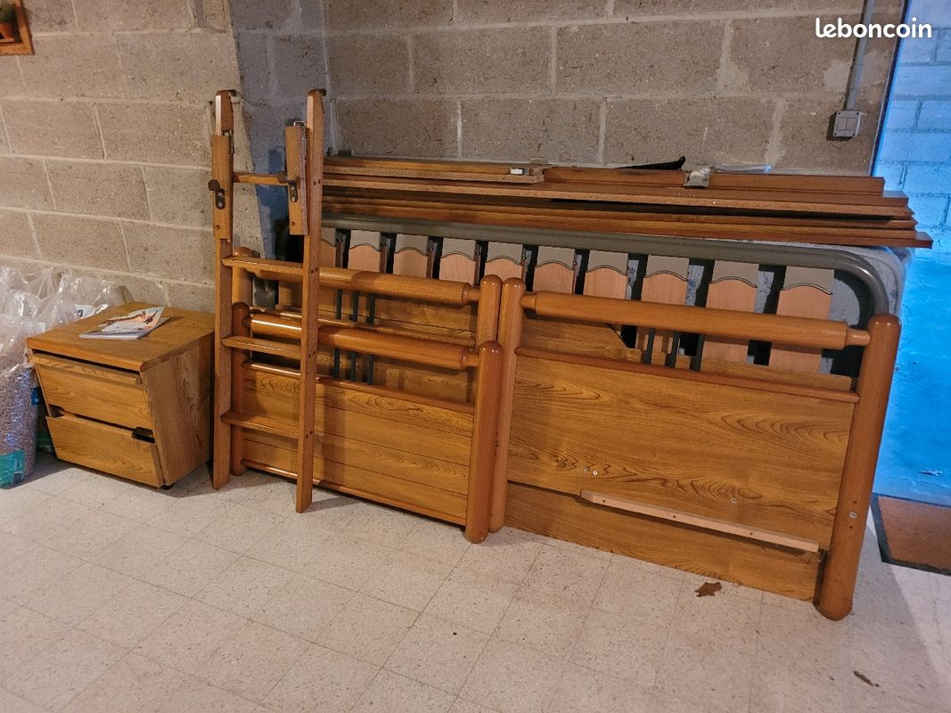 Chambre enfant 2 lits de 90 superposables (image 2)