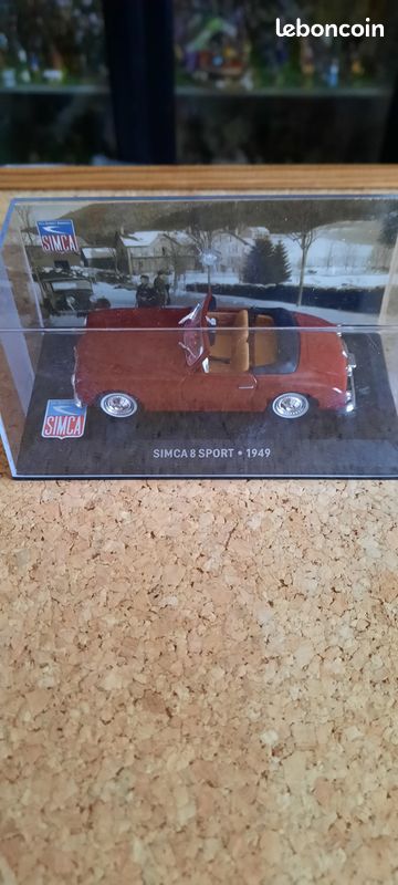Véhicules miniatures en résine 1:43 Simca