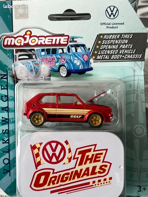 Volkswagen Golf MK 1 rouge majorette the originals (image 1)