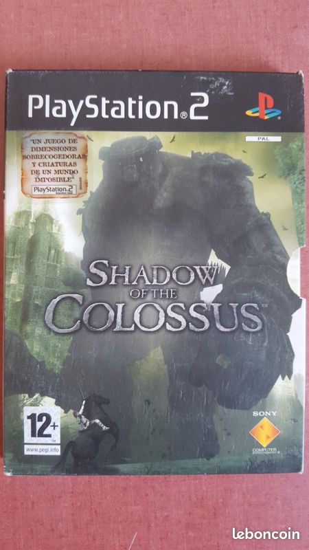 Shadow of the Colossus collector PS2 en français boîte espagnol