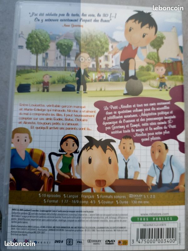 DVD Le Petit Nicolas Volume 4 (comme neuf) (image 3)