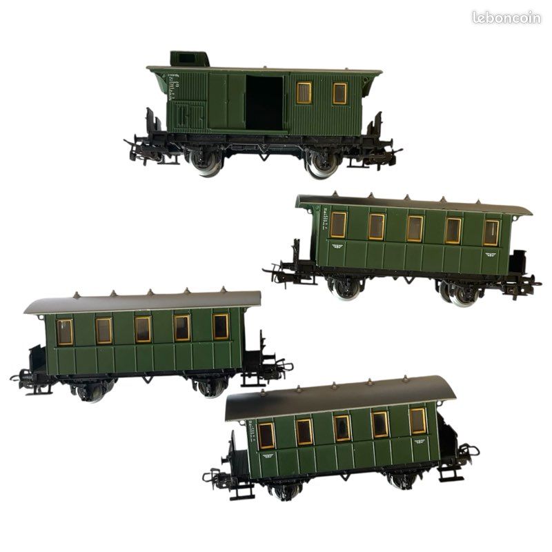 Märklin H0 - 4107 - Model train freight wagon set (6) - 6 Passenger car