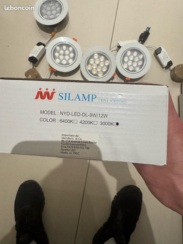 Spot led encastrable (image 3)