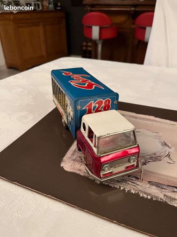 Camion En Tôle Ancienne – LKW Lastkraftwagen – Déco Rétro Vintage (neuf)