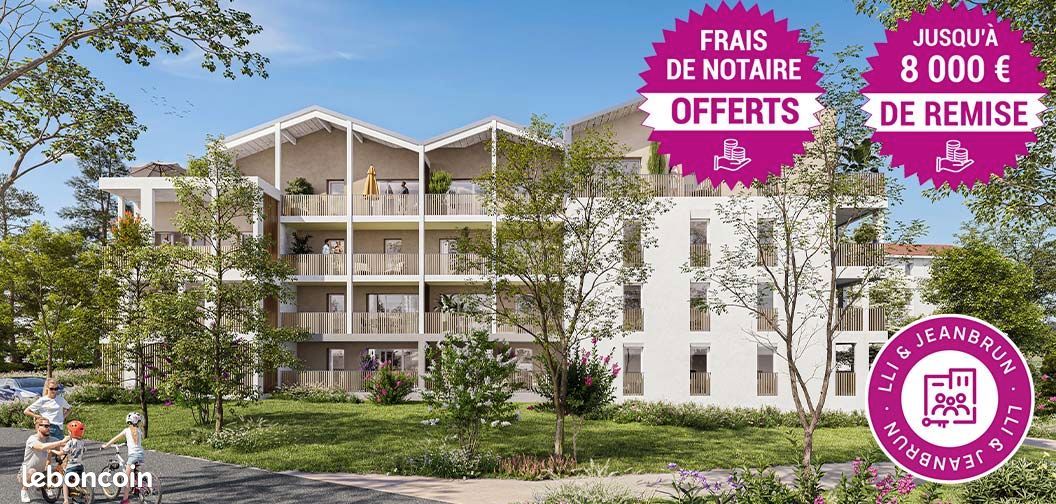 Appartement 2 pièces 39 m² · à Bayonne · 39 m² · 197 908 €