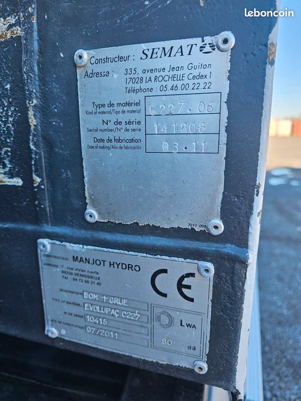 Renault Renault Lander 6x4 / 127600km / grue HIAB (image 14)