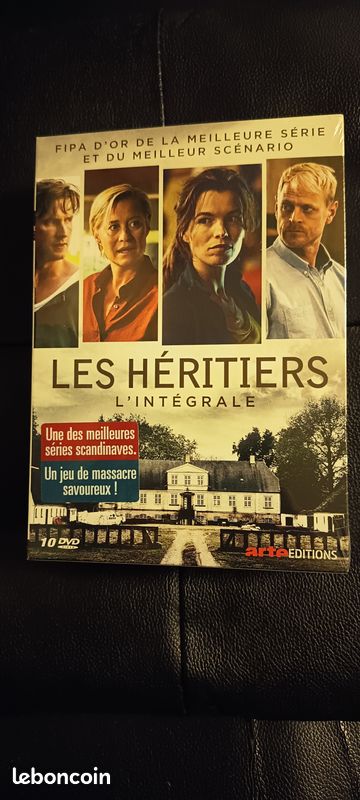 Dvd Les héritiers - coffret 10 dvd l'intégrale saisons 1-2-3. Neuf. PROMO 40 E au lieu de 78,65 E (image 1)