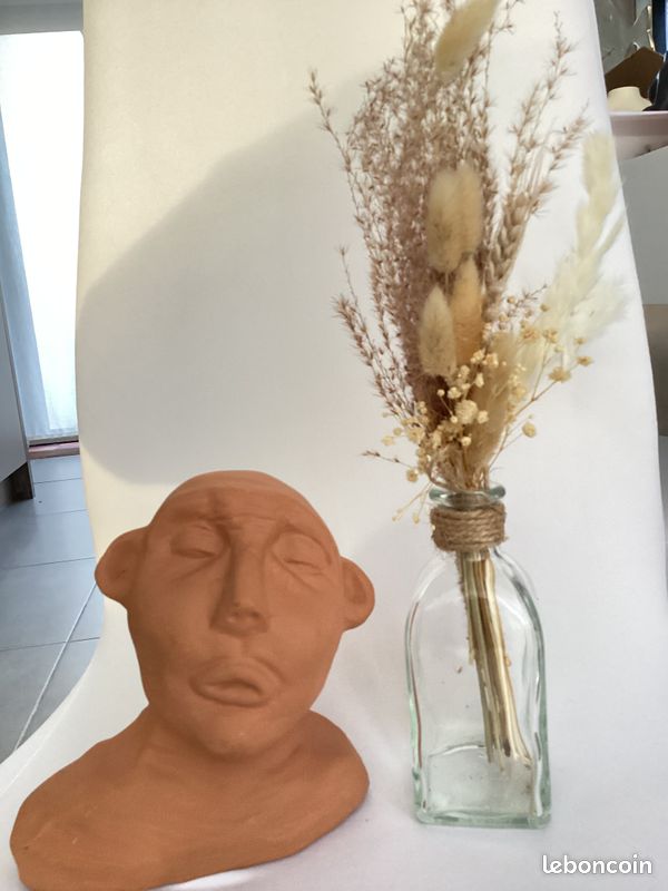 Bloomingville - Buste Tex - Terre cuité - Terracotta - Neuf (image 7)
