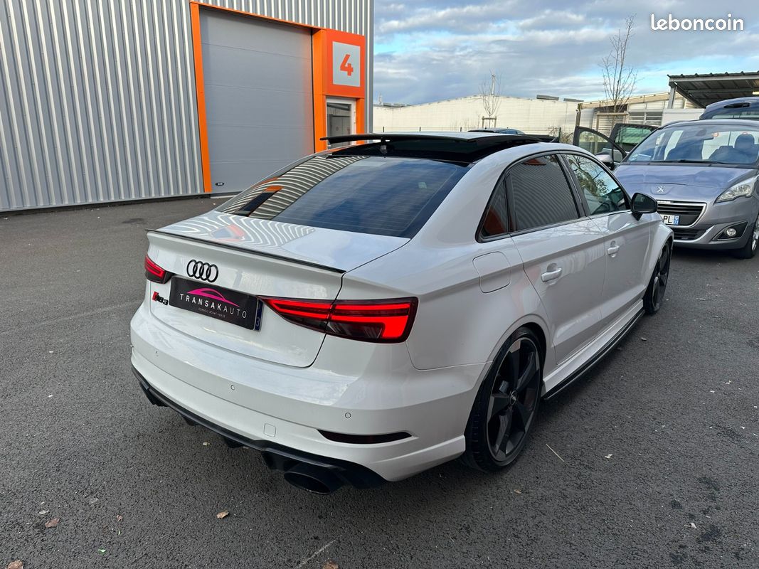 AUDI RS3 SPORTBACK Berline 2.5 TFSI DAZA 400 S tronic 7 Quattro Immat FR *Sieges RS / Toit ouvrant / Bang Olufsen (image 5)