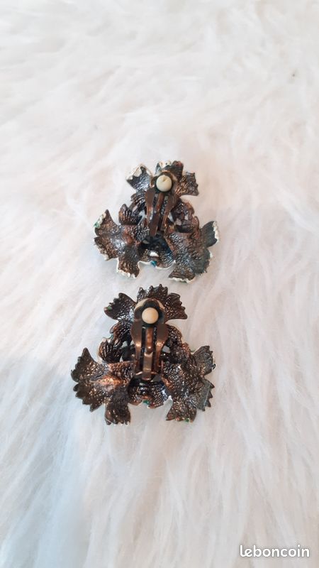 Boucles d'oreilles vintage (image 3)