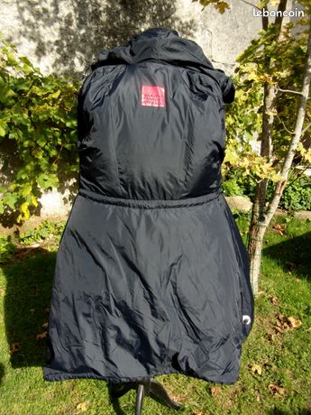 Doudoune Longue Marithé Et François Girbaud - Noire, Duvet Plume D'Oie, Taille XS, Occasion Très Bon État