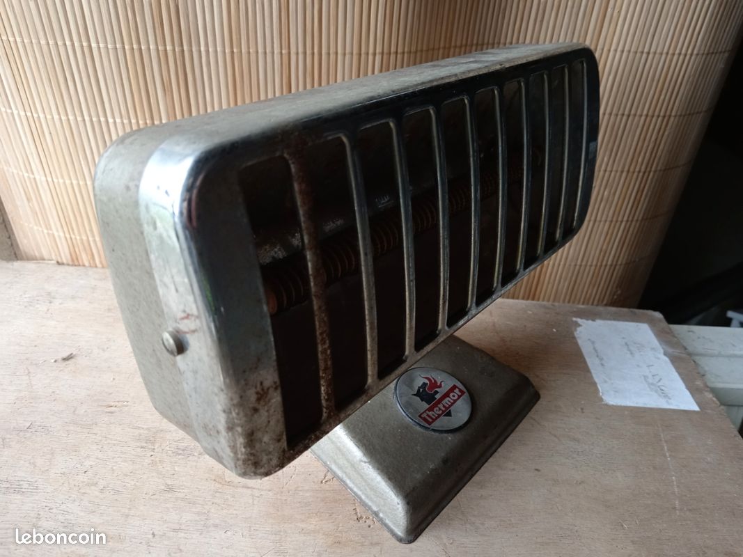 Lampe radiateur vintage Thermor – 1000W Industrielle Bureau 50