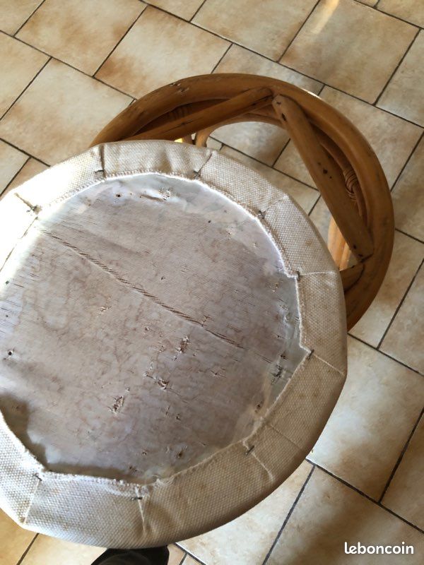 Tabouret rotin (image 3)