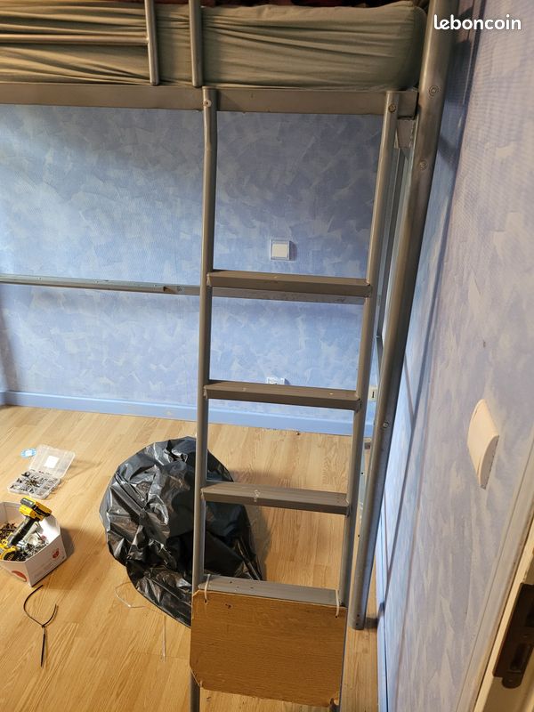 Lit mezzanine 1 personne (image 1)
