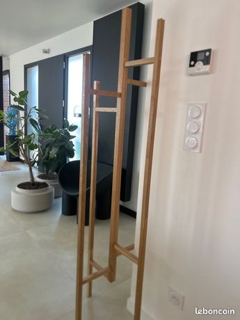 Porte manteau habitat - chêne massif - modèle twiggy - Ameublement