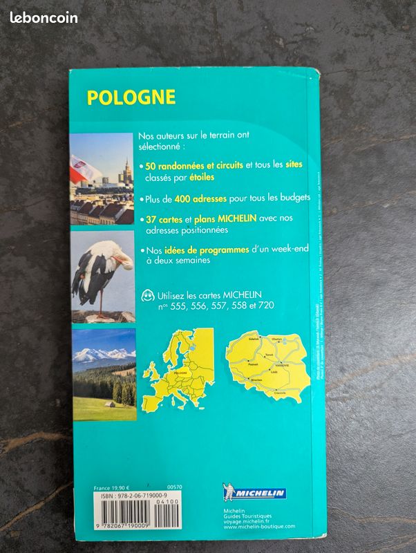 Livre Pologne guide vert Michelin Pologne guide touristique Pologne (image 2)